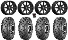 Valor V01 14 Wheels Black 30 Bighorn Tires Cfmoto Zforce 950 Uforce 1000