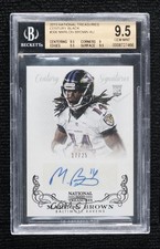 2013 National Treasures Century Black 17/25 Marlon Brown BGS 9.5 Rookie Auto RC