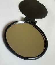 Ladies Handbag Cosmetic Mirror Compact Folding Purse Vanity Pocket Size Black