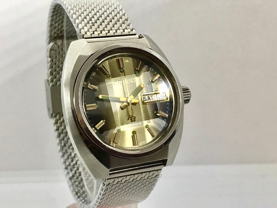 Used Vintage Orient HA・Dideto・Cut glass・21 stones image 3