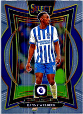 Danny Welbeck #40 - Base Set Holo - 2024 Panini Select - Brighton & Hove Albion