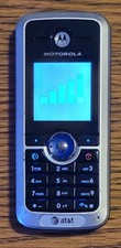 Motorola C series C168i - Silver and Black  AT T  Cellular GSM Phone