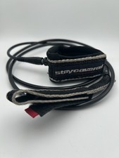 Stay Covered Surf Standard Surfboard Leash 6 ft Made In USA Black