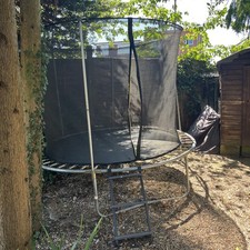 8ft Plum Trampoline, Zipped Enclosure, Step Ladder, Collection From Finchley N12
