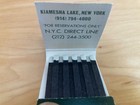 Vintage Concord Hotel In Kiamesha Lake Matchbooks Unstruck Lot of 2 — photo 4
