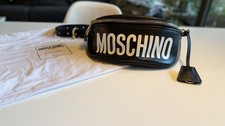 Moschino Couture! Logo Belt Bag marsupio in pelle di vitello Jeremy Scott Carry Over