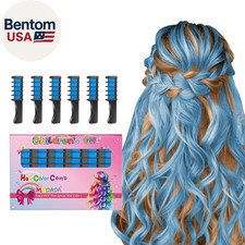 New Hair Chalk Comb Temporary Bright Hair Color Dye for Girls Kids, Washable Hai