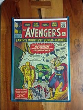The Avengers #1 Rare Original Cover Only No S...