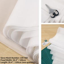 1 Meter Fine Filter Mesh Nylon Fabric Net Material Water Strain 100-500 Micron