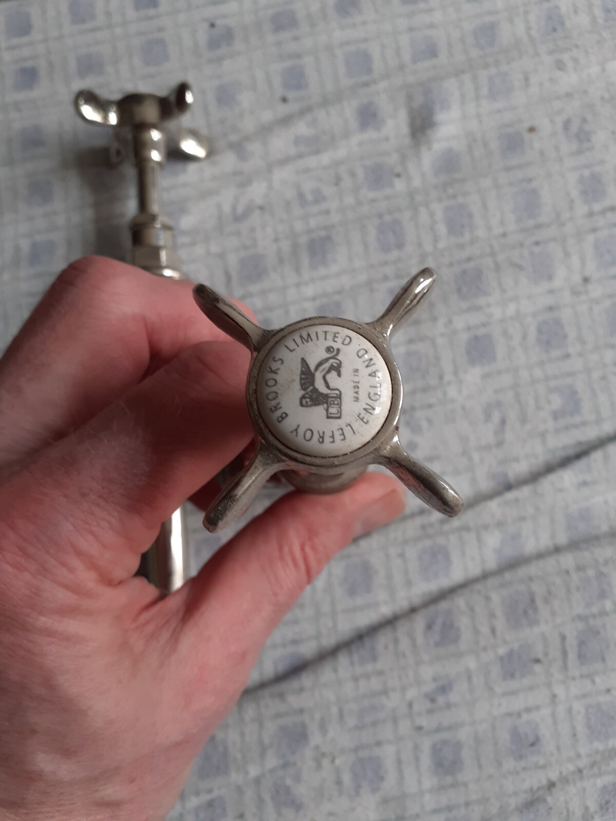 Lefroy Brooks radiator taps, nickel, used eBay