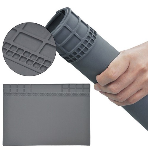 Electronics Repair Mat Heat Insulation Repair Pad Soldering Work Station Mat _xa - Zdjęcie 6 z 7