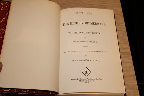 Geschichte der Medizin und der Ärzteschaft John. Hermann Baas M.D. 2 Bände - Bild 6 von 9
