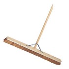 Natural Coco 36-Inch Soft Bristle Brush Broom Complete With Handle