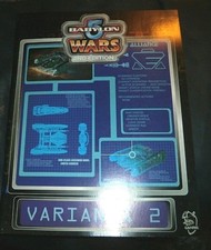 Babylon 5 Wars: Variants 2 - Agents of Gaming - BW-158 VERY GOOD