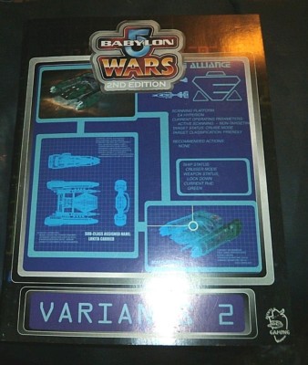 Babylon 5 Wars: Variants 2 - Agents of Gaming - BW-158 Sehr Gut