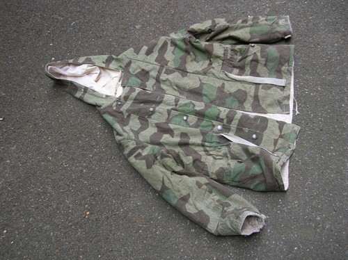 German WH padded reversible Winter snow Camo Camouflage Jacket Winterjacke - 第 1/24 張圖片
