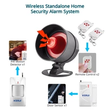 KERUI Wireless Home Shop Alarm Security System Alert Garage Burglar Door Sensor