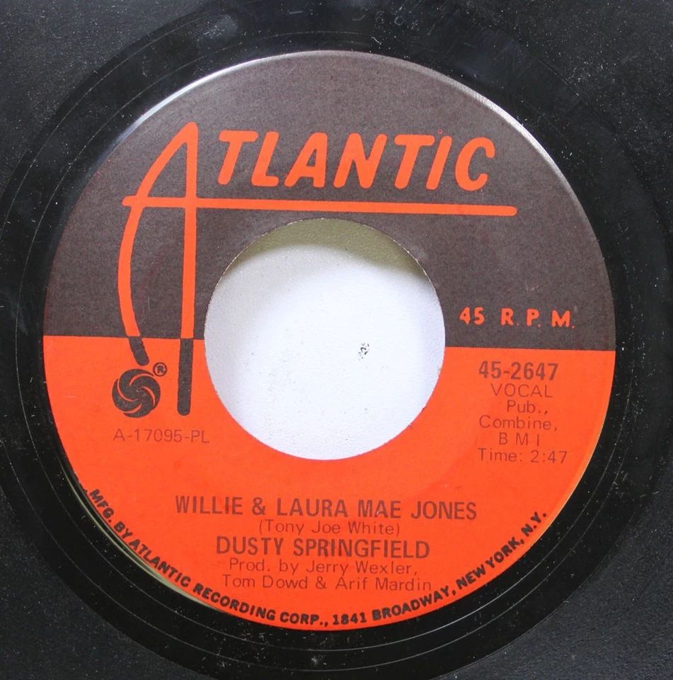 Soul 45 Dusty Springfield - That Old Sweet Roll / Willie & Laura Mae Jones On At - Image 2 of 2
