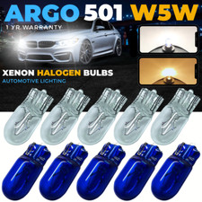 T10 501 Xenon Bulbs Side Light Super White Halogen W5w Parking Bulb Wedge Car