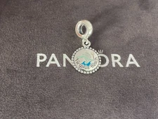 Pandora Blue Virginia Rare Special Edition Beach Exclusive  S925 Sterling Silver