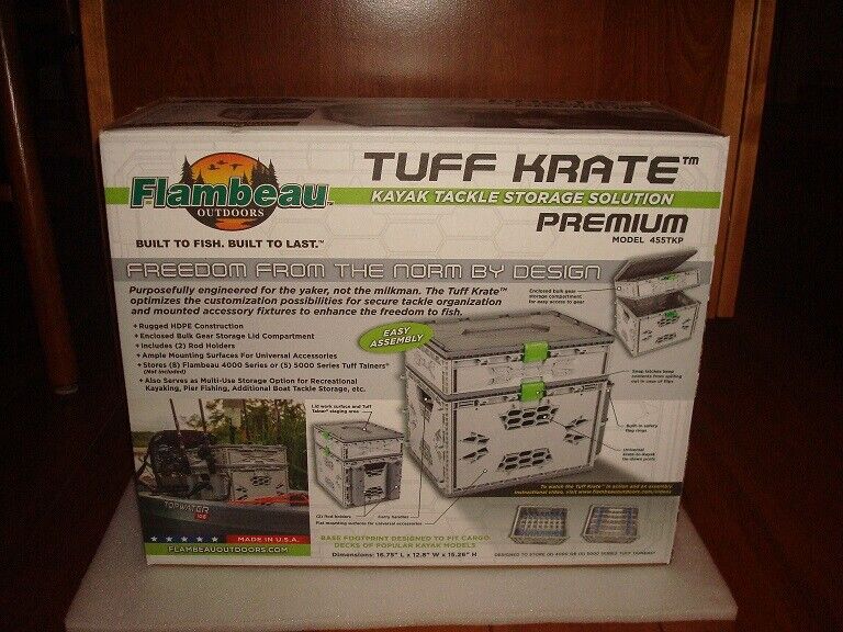 Flambeau Tackle Outdoors 455TKP Tuff Krate - Premium
