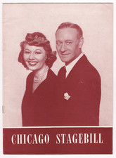 Conrad Nagel "FOR LOVE OR MONEY" Vicki Cummings 1948 Chicago Playbill
