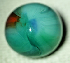Master Marble   Toy Marble, Opaque Turquoise MCS 127
