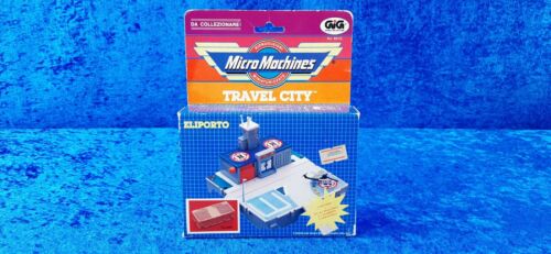 MICRO MACHINES TRAVEL CITY ELIPORTO ITALY  1988 MINI PLAY SET 6410 MM4 - Imagen 1 de 6