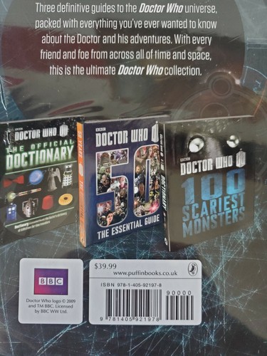 Doctor Who The Ultimate Time And Space Collection Hardcover book set - Picture 3 of 4