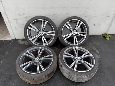 19" RIM RIMS WHEEL WHEELS TIRES SET BMW 330I M340 G20 OEM (2019-2023 ...