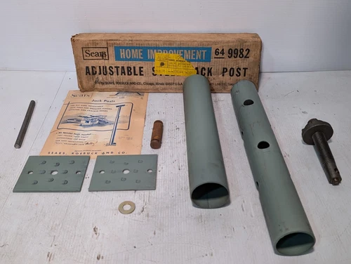 Sears Adjustable Floor Jack Post - Free Shipping+Returns