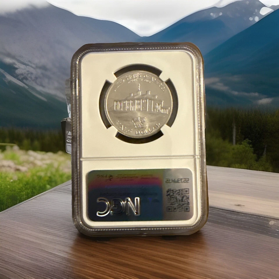 1982-D Washington Half-Dollar 90% Silver Gem BU 250 Anniversary Coin. - Image 2 of 4