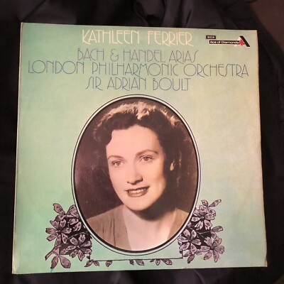 KATHLEEN FERRIER Bach & Handel Arias LPO Boult ~ SDD 286 Vintage UK