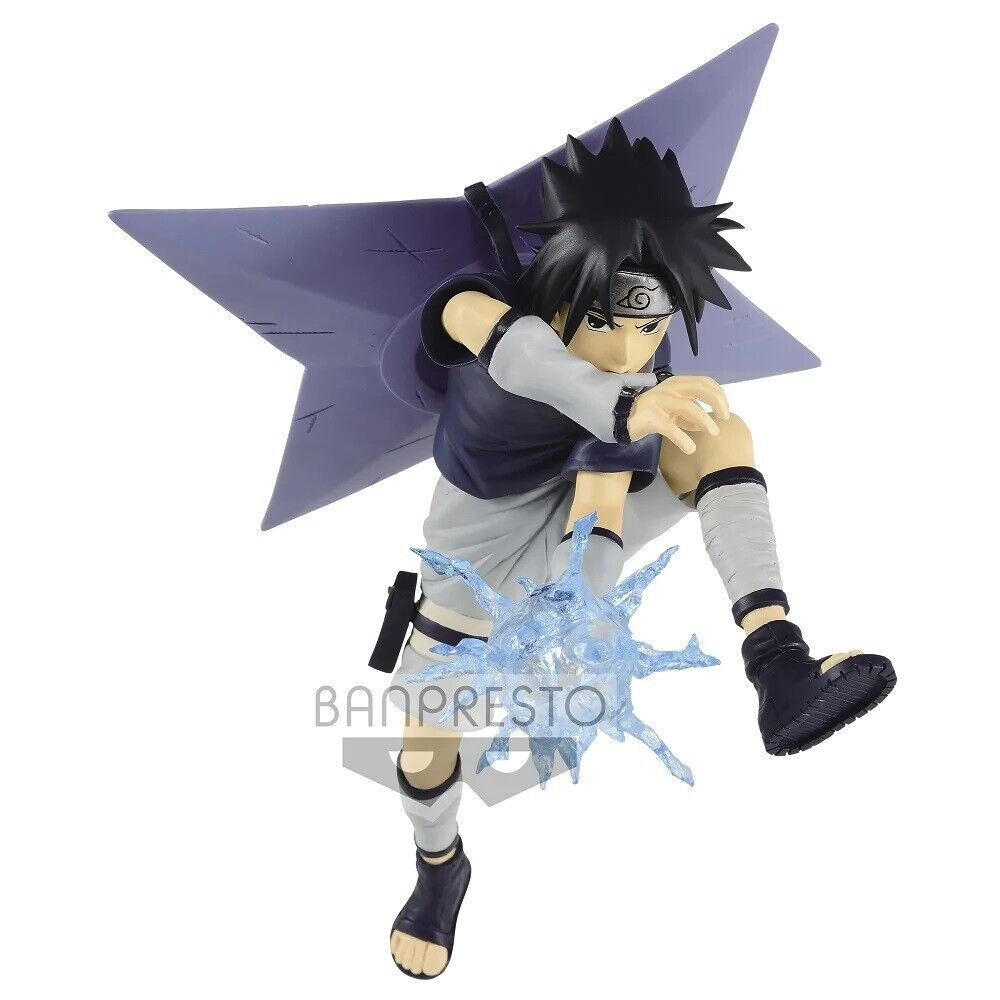 Banpresto BANDAI Prize Naruto Vibration Stars Figure Sasuke Uchiha Chidori  NEW