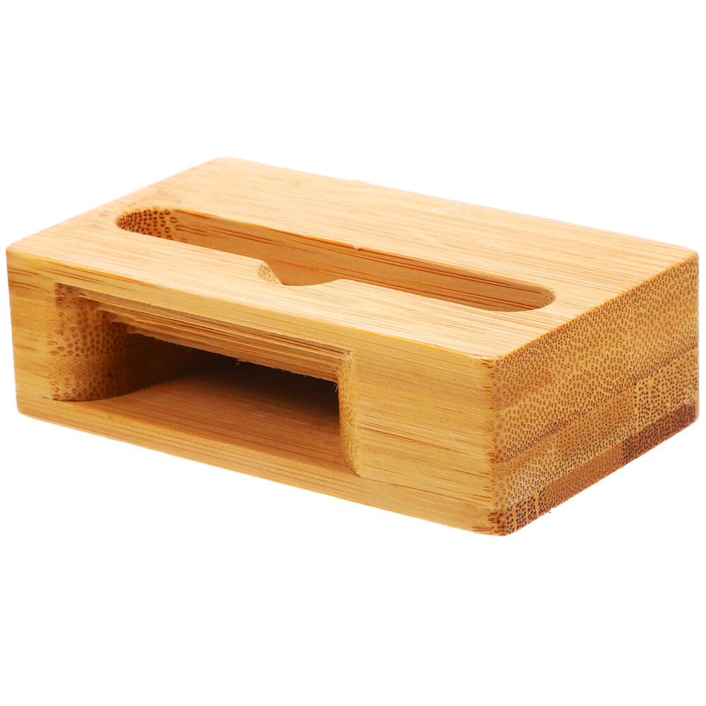 Phone Bamboo Bracket Holder Tablet for Car Cell Work Office