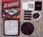 Scrabble Hasbro Parker Brothers Deluxe Turntable Vintage 2001 Mint Condition ￼