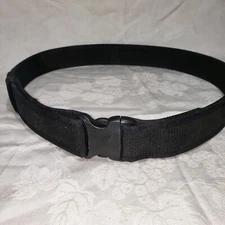 Dutyman Black  Belt Hook Loop  Paramedic EMS Fire Rescue Lenght L (44-48")