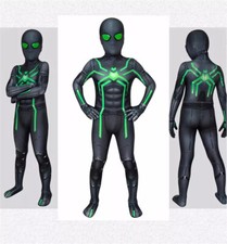Spider-Man Peter Parker PS4 Kids Cosplay Costume Suit Bodysuit With Mask Kid Cos