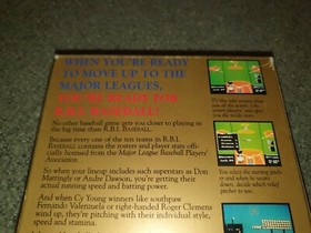R.B.I Baseball HES Game Boxed for Nintendo NES PAL, RBI H.E.S