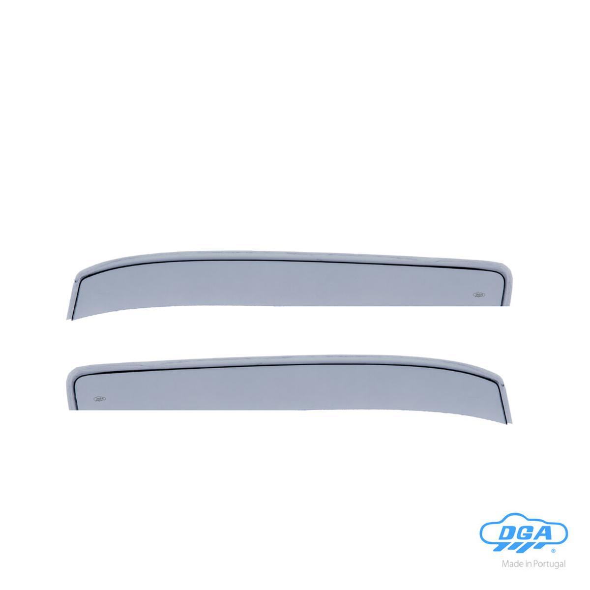 Deflettori anteriori ad incastro DGA DGA corto Ford Transit Custom 10/12>08/23