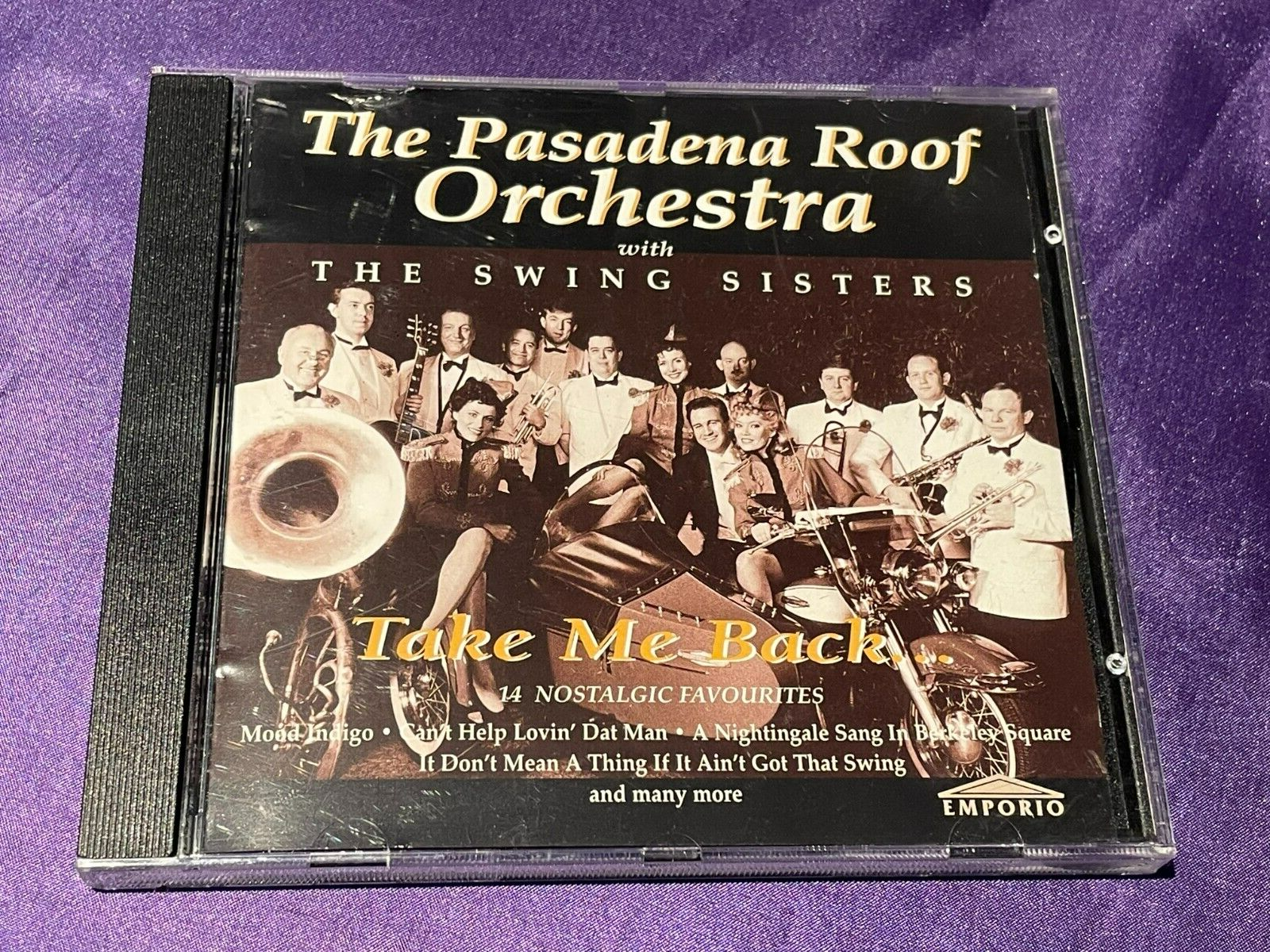 The Pasadena Roof Orchestra With The Swing Sisters - Take Me Back - CD Album
