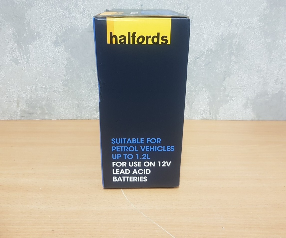 Genuine Halfords Car Battery Charger Up To 1.2L RCB104 eBay