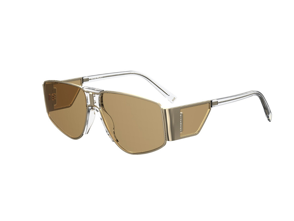 Givenchy Sunglasses GV 7166/S DYG/70 Gold brown | eBay