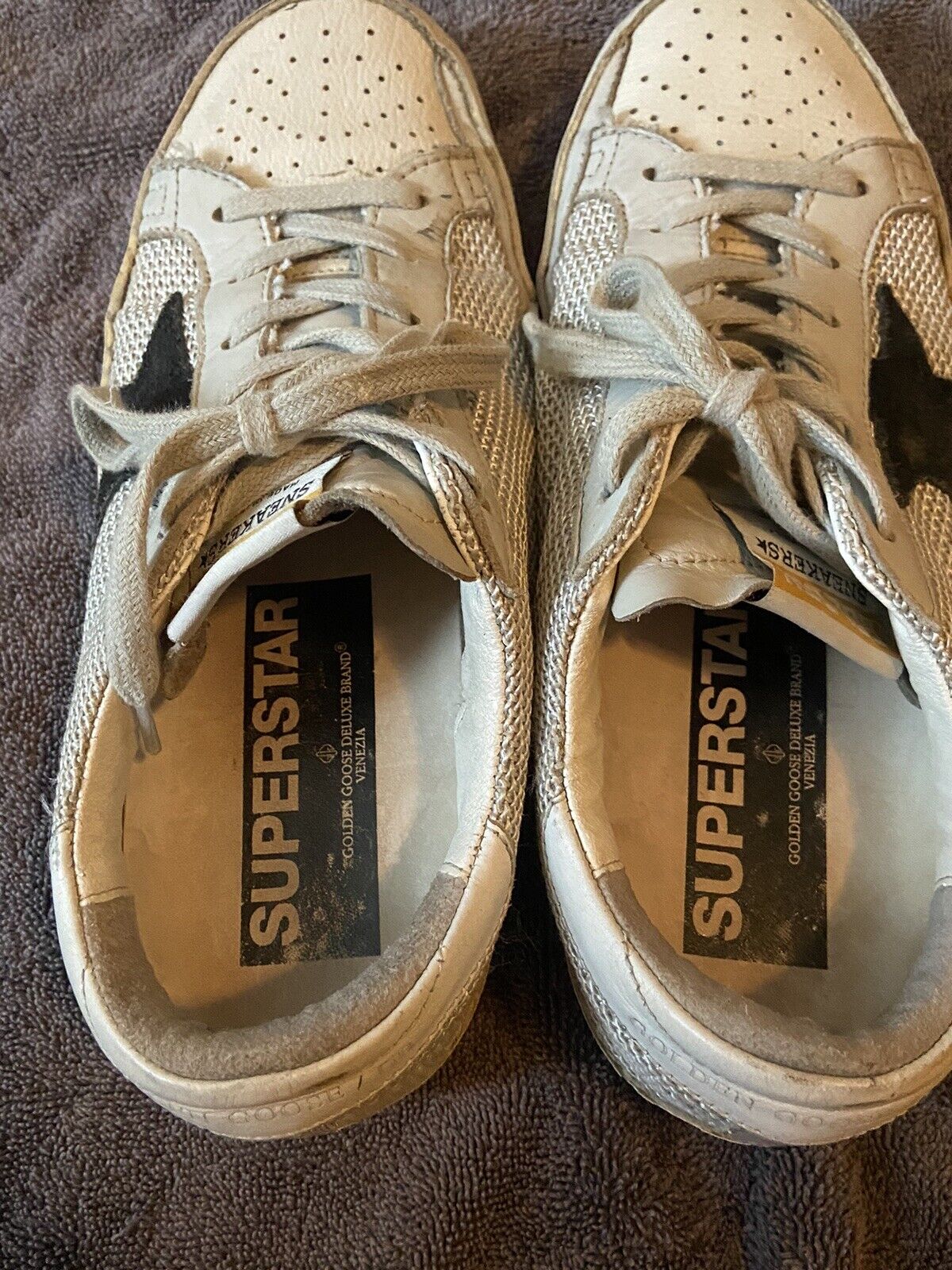 Authentic Golden Goose Superstar, Size 37 Pre-own… - image 3