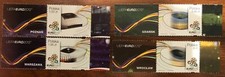 Poland 2012. UEFA EURO Football Stadium Mi 4568-71 MNH. 4 stamps & labels