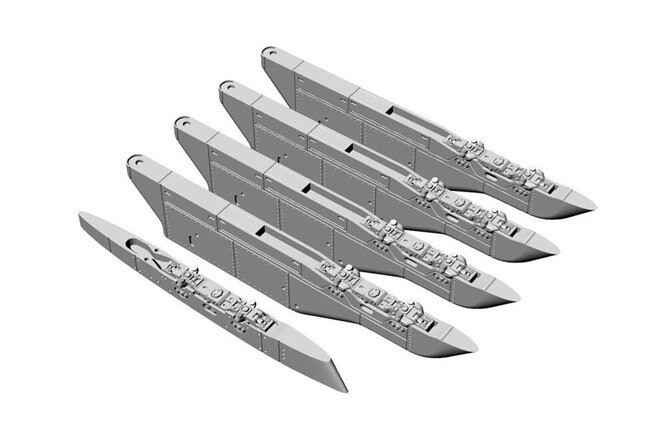 Brengun BRL72256 - 1:72 F/A-18 A/B/C/D Hornet Pylons - Accessories - New