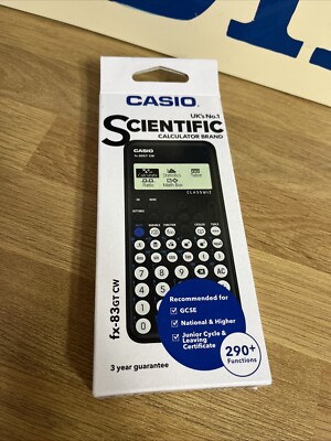 CASIO Scientific Calculator fx-83GT CW *BNIB* UK