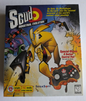 Scud Industrial Evolution PC Game, Big Box Version, New and Sealed
