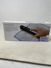 Brookstone iConvert Portable Document  Photo Scanner | Scan Directly to SD Card