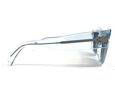 Celine Sunglasses CL40008I 86V Transparent Blue Round Frames 